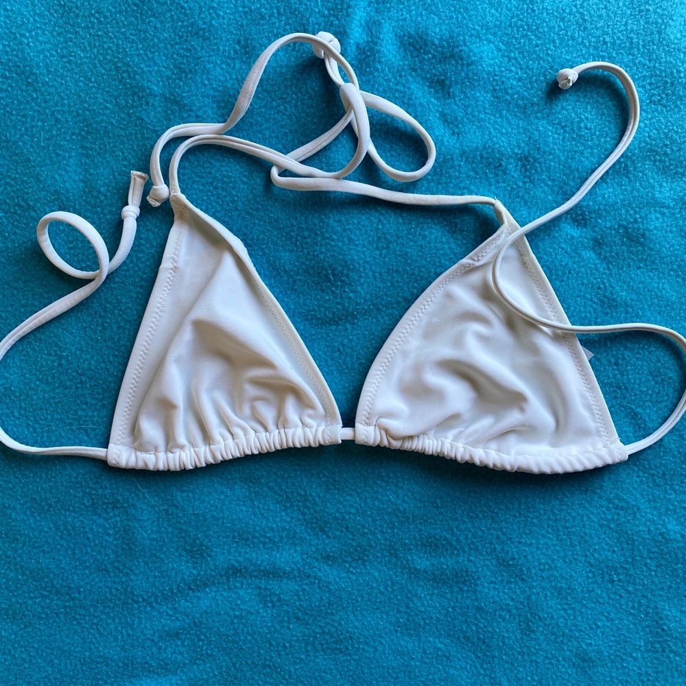 White triangle bikini top (2 for 10)